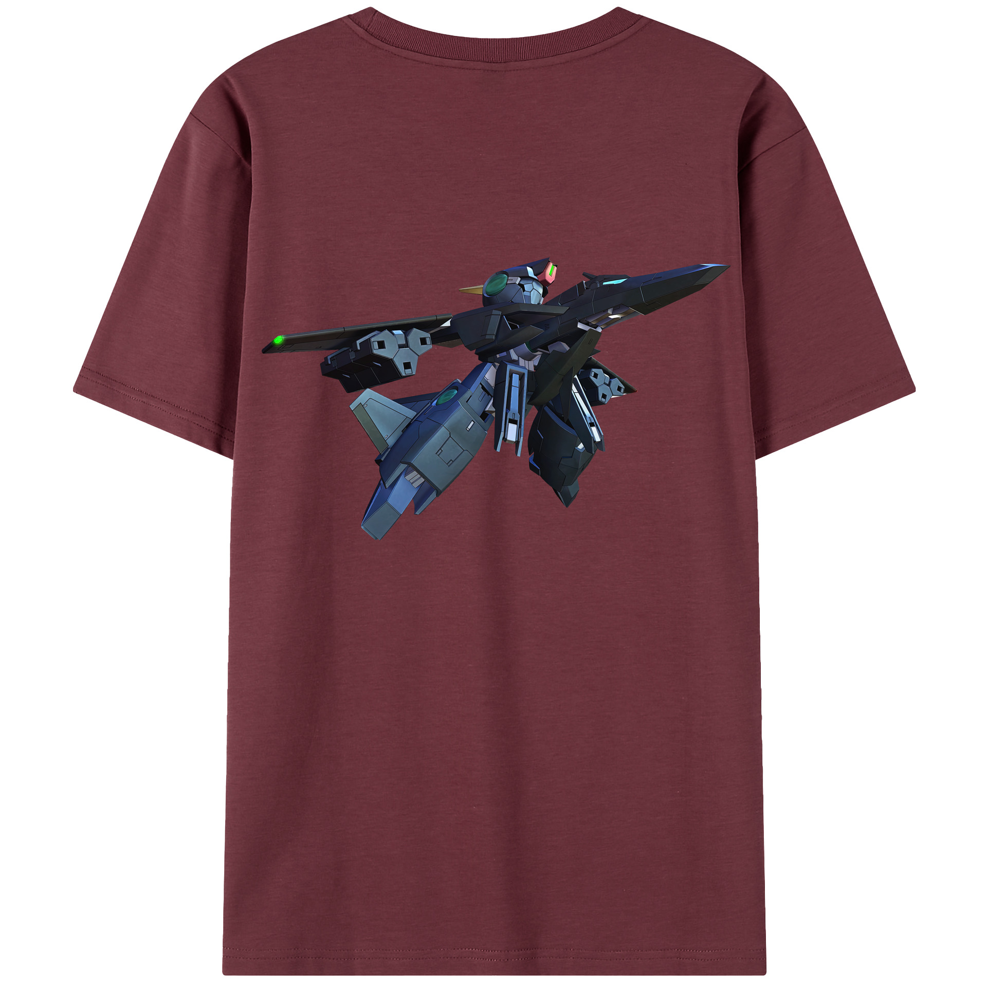 （画像用） 機動戦士ガンダム Mobile Suit Gundam 綿100％半袖Tシャツ（背面プリント）